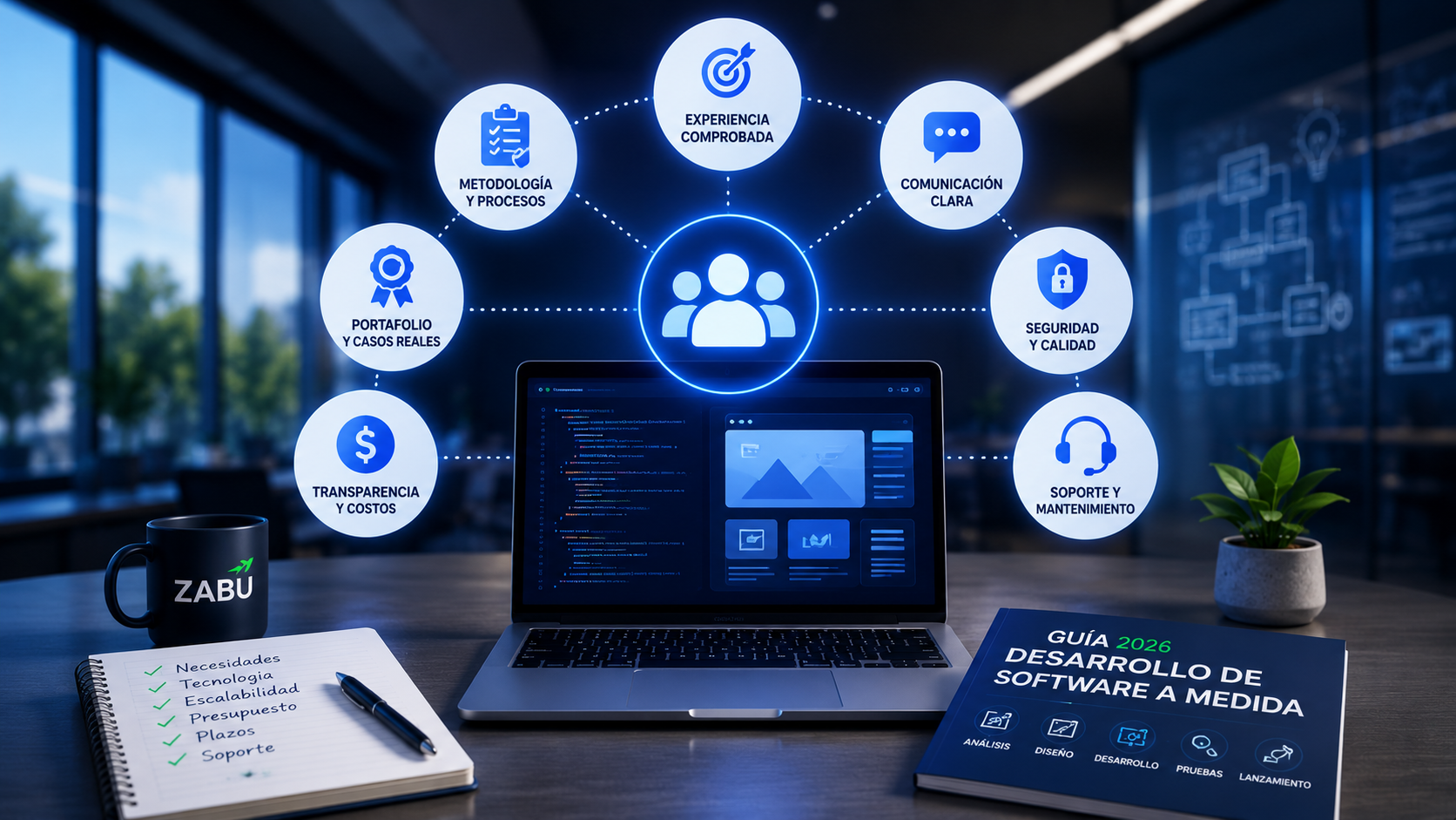Cómo elegir una empresa de desarrollo de software a medida (guía 2026)